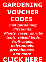Gardening discount codes banner